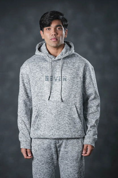SEVEN Grey Marl Knit Tracksuit - Urban Comfort Edition