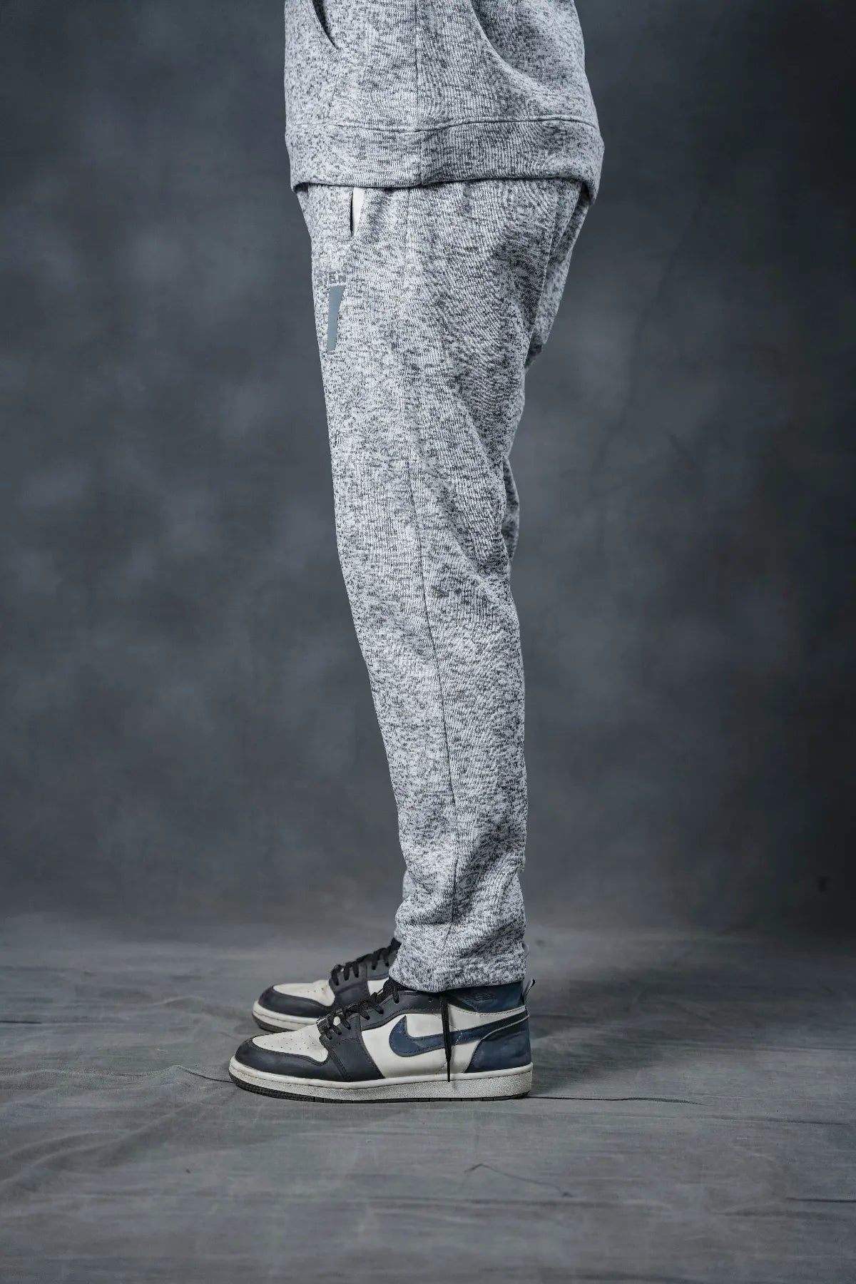 SEVEN Grey Marl Knit Tracksuit - Urban Comfort Edition