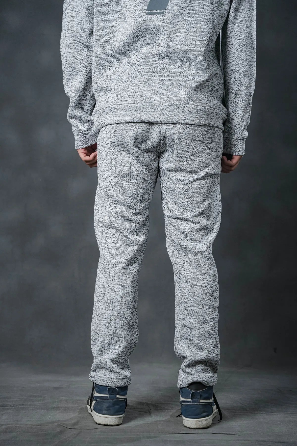SEVEN Grey Marl Knit Tracksuit - Urban Comfort Edition