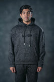 SEVEN Obsidian Black Textured Tracksuit - Premium Knit Edition