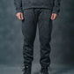 SEVEN Obsidian Black Textured Tracksuit - Premium Knit Edition