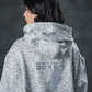 SEVEN Women's Cloud Grey Textured Tracksuit - Athleisure Comfort