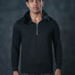 Black Frost Zip Sweatshirt