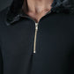 Black Frost Zip Sweatshirt