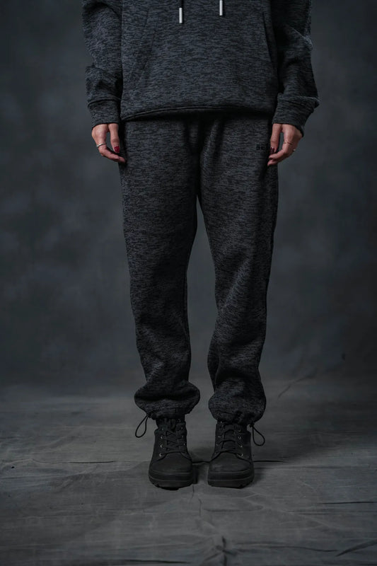 SEVEN Women's Shadow Knit Tracksuit - Core Black Comfort