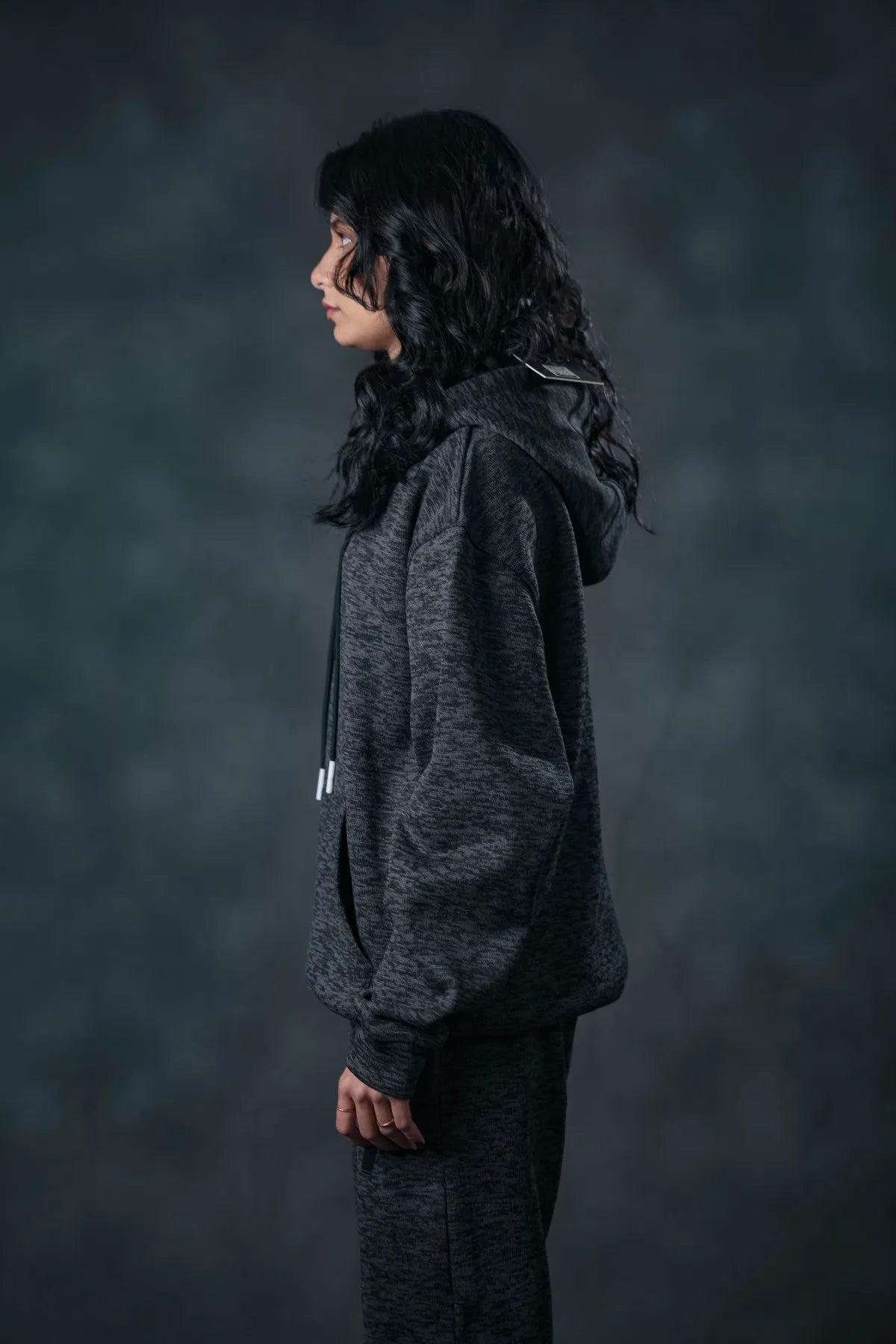 SEVEN Women's Shadow Knit Tracksuit - Core Black Comfort