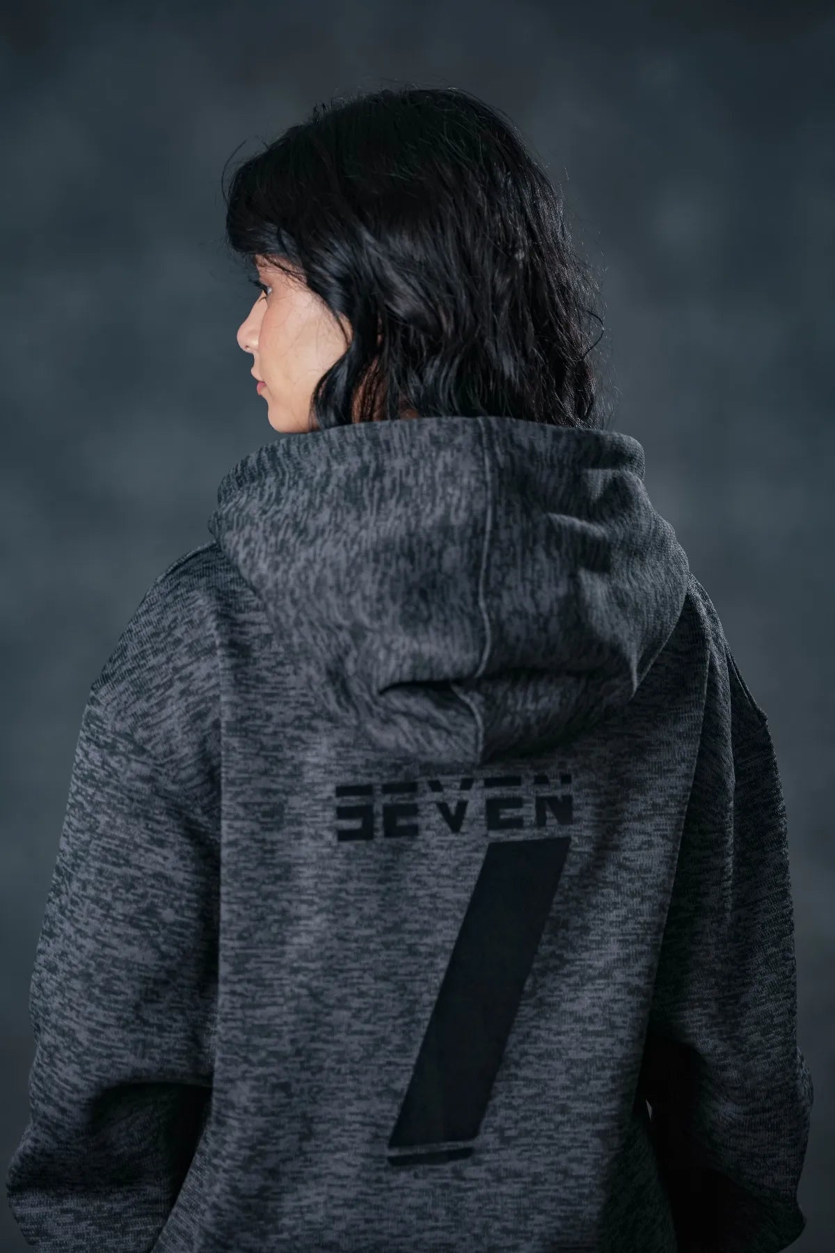 SEVEN Women's Shadow Knit Tracksuit - Core Black Comfort