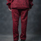 SEVEN Women's Crimson Textured Tracksuit - Statement Knit