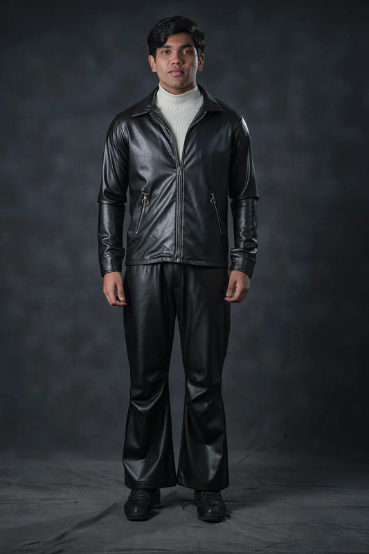 SEVEN Men's Phantom Faux Leather Set - Retro Utility