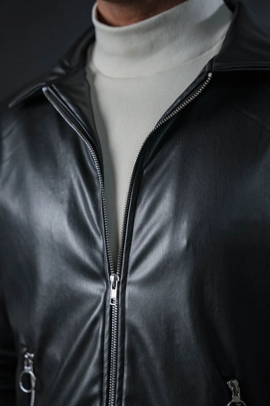 SEVEN Men's Phantom Faux Leather Set - Retro Utility