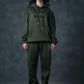 SEVEN Women's Deep Forest Textured Tracksuit - Utility Knit