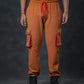 SEVEN Desert Knit Cargo Trousers - Sunset Contrast