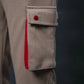 SEVEN Safari Knit Cargo Trousers - Pop of Contrast
