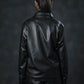 SEVEN Women's Obsidian Faux Leather Set - Monochromatic Utility