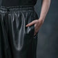 SEVEN Women's Obsidian Faux Leather Set - Monochromatic Utility