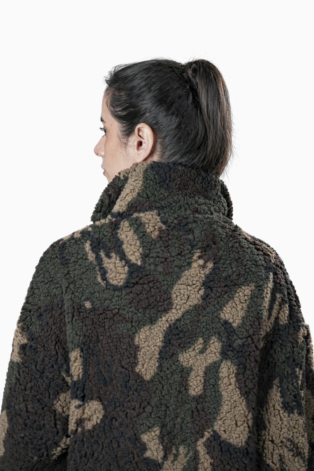 Military Style Top – Loose Fit – Women