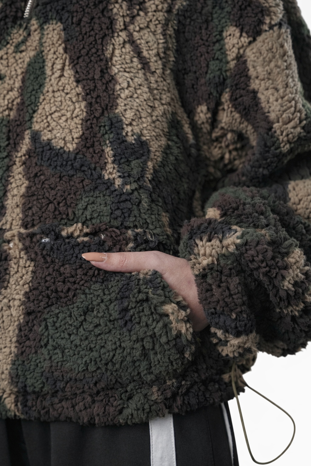 Military Style Top – Loose Fit – Women