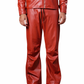 Red Leather Pants Men