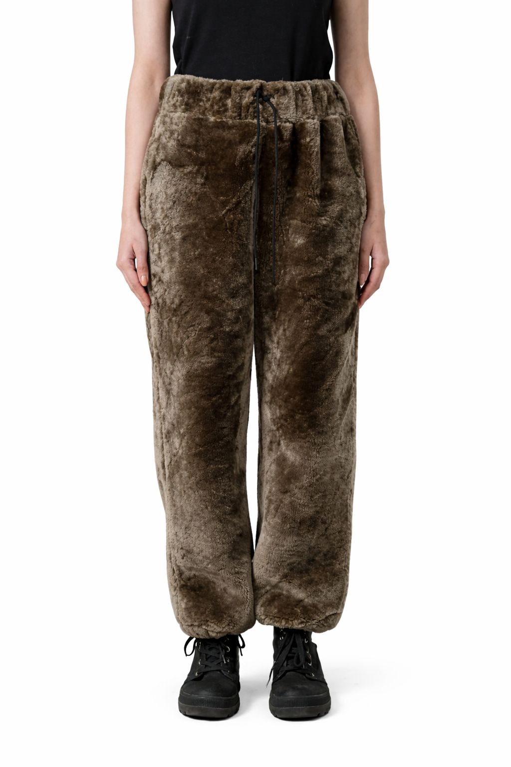 Brown Lounge Pants – Loose Fit – Women