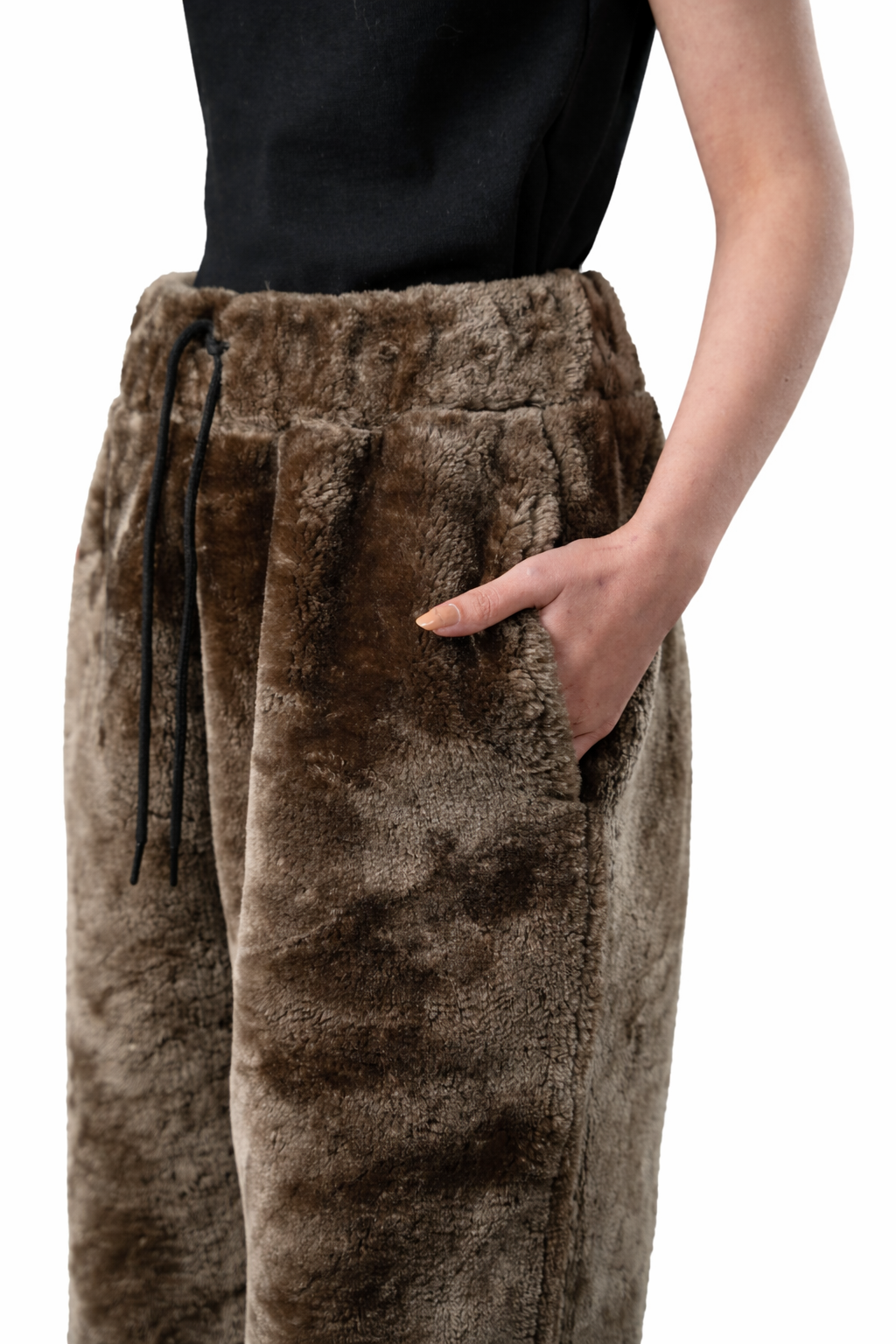 Brown Lounge Pants – Loose Fit – Women