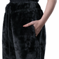 Black Lounge Pants – Loose Fit – Women