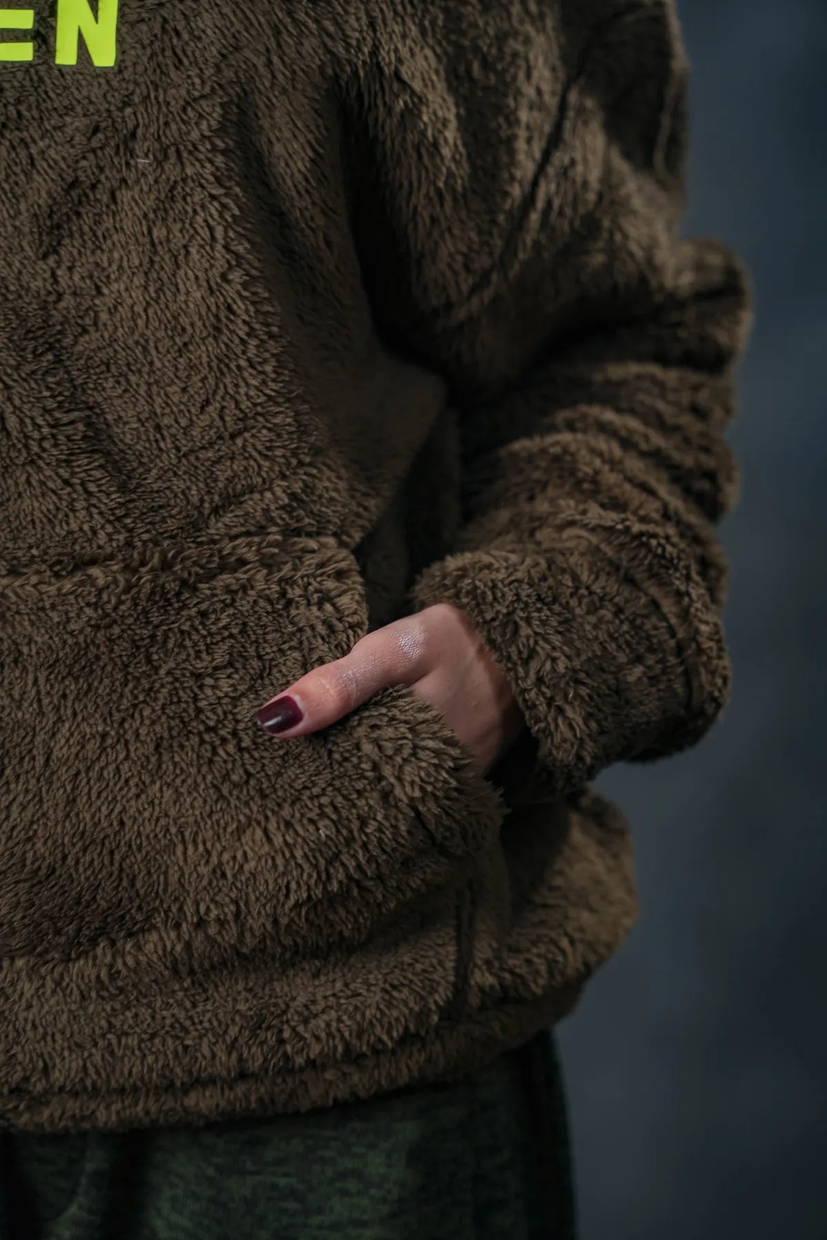 Brown Plush Hoodie – SEVEN Street Edition