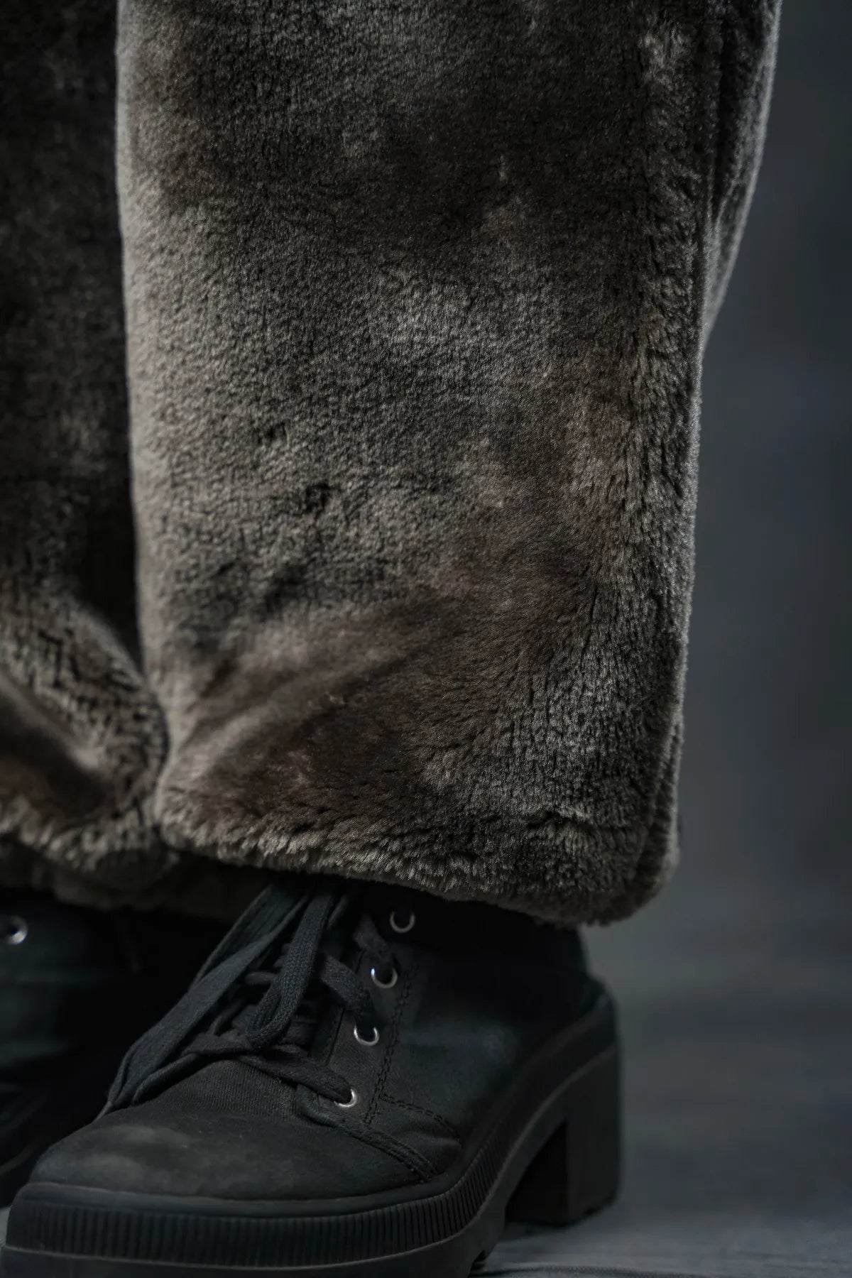 Mocha Plush Lounge Pants – Winter Luxe Edition