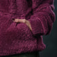 Maroon Plush Hoodie – SEVEN Cozy Edition