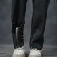 Midnight Edge Zip-Up Tracksuit – Bold Minimalist Edition