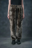 Mocha Plush Lounge Pants – Winter Luxe Edition