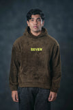 Brown Plush Hoodie – SEVEN Street Edition