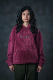 Maroon Plush Hoodie – SEVEN Cozy Edition