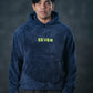Navy Plush Hoodie – SEVEN Street Edition