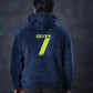 Navy Plush Hoodie – SEVEN Street Edition
