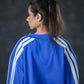 Electric Blue Line V-Neck Tracksuit – Power Move Edition