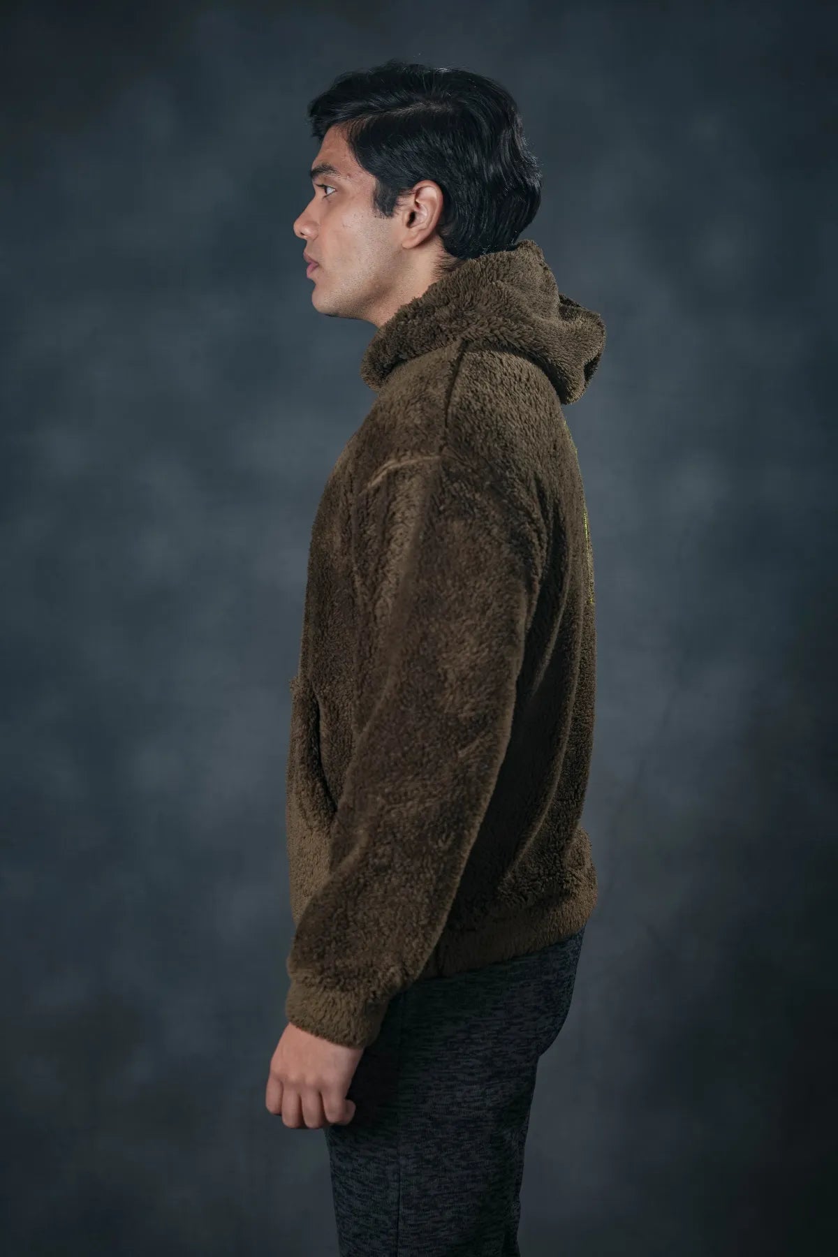 Brown Plush Hoodie – SEVEN Street Edition