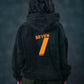 Black Plush Hoodie – SEVEN Signature Edition