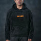 Black Plush Hoodie – SEVEN Street Edition