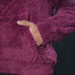 Maroon Plush Hoodie – Signature SEVEN Edition