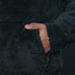 Black Plush Hoodie – SEVEN Street Edition