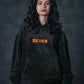 Black Plush Hoodie – SEVEN Signature Edition