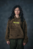 Brown Plush Hoodie – SEVEN Street Edition