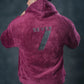 Maroon Plush Hoodie – Signature SEVEN Edition