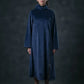 Elegant Velvet Long Coat Dress